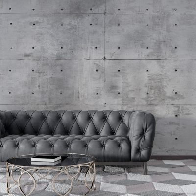 Gri Rengin Modernliği Beton Görünümüyle Buluşuyor Duvar Kağıdı
