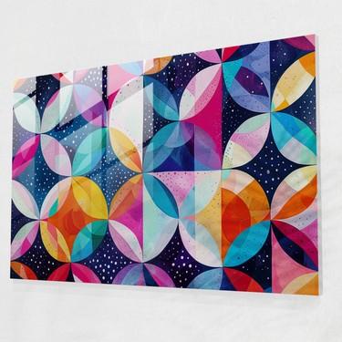 Geometrik Desenlerle Ev Dekorasyonunda Zarif ve Dinamik Atmosferler Oluşturmak