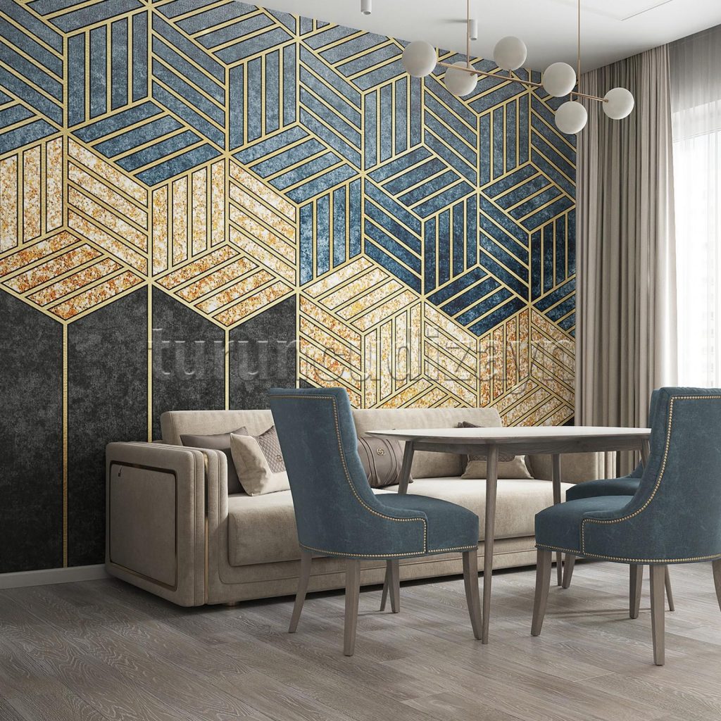 Geometrik Desenler Duvarlarda Yükselişte: Modern ve Şık Bir Seçim!