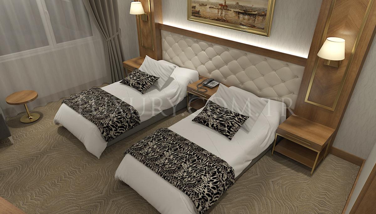 Otel Odalarında Atmosferi Yükselten Özel Desenler