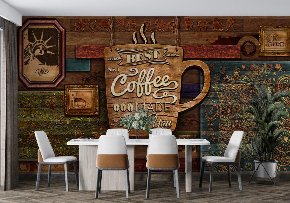 Restoran ve Kafeler İçin Ambiyans Yaratan 3D Duvar Kağıdı Çözümleri