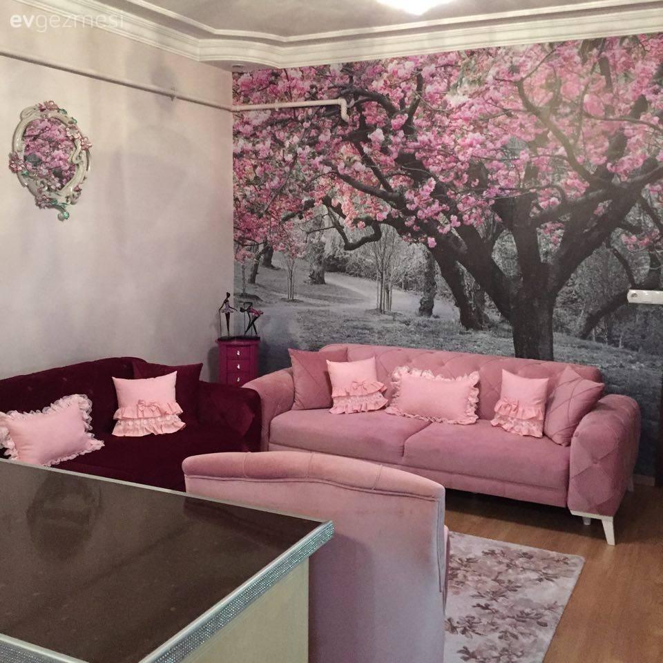 Salon Duvar Kağıdı Seçiminde Renk ve Desen Uyumu