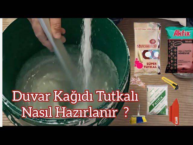 Duvar Kağıdı Tutkalı Nasıl Hazırlanır ve Sürülür? Püf Noktaları