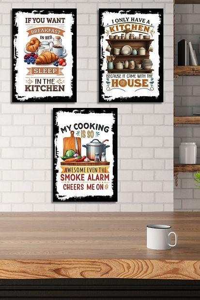 Mutfak İçin İştah Açıcı ve Eğlenceli Poster Fikirleri