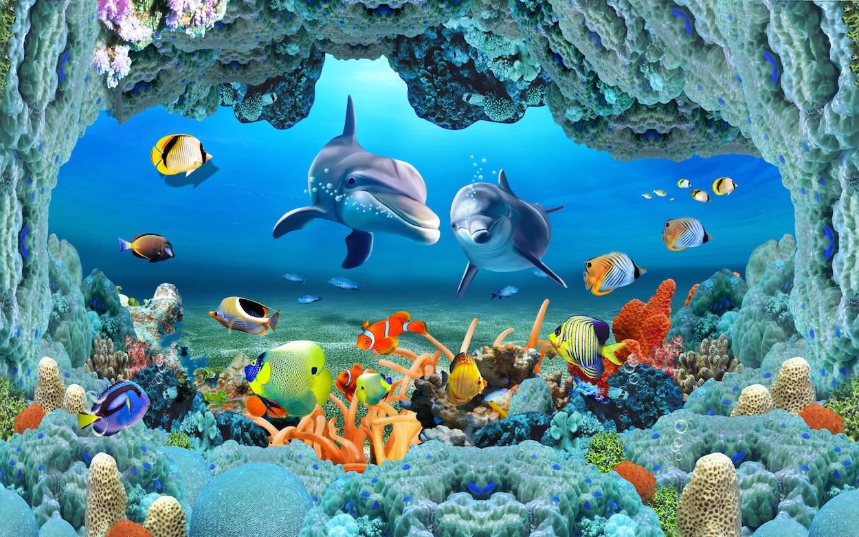 En İyi 3D Su Altı Duvar Kağıtları İçin Malzeme ve Tasarım Önerileri